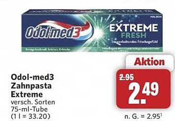 Odol-med3 Zahnpasta Extreme
