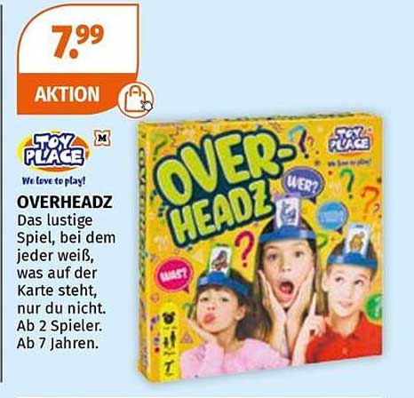 OVERHEADZ - Das lustige Partyspiel für die ganze Familie