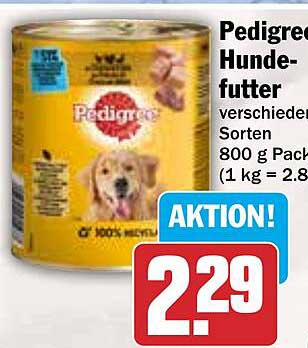 Pedigree Hundefutter - verschiedene Sorten 800 g