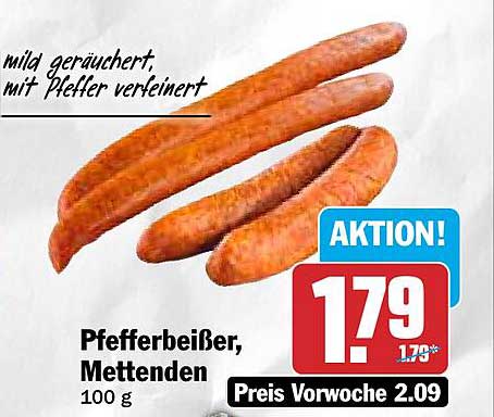 Pfefferbeißer, Mettenden 100 g - Aktion!