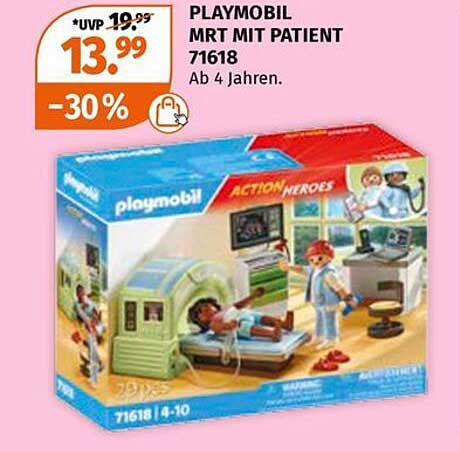 PLAYMOBIL MRT MIT PATIENT 71618