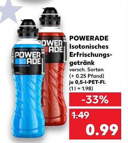 POWERADE Isotonisches Erfrischungsgetränk