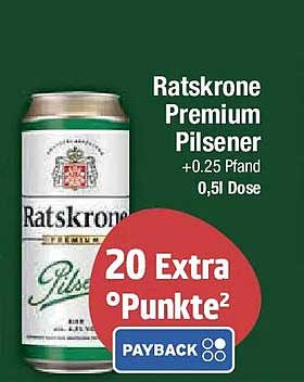 Ratskrone Premium Pilsener 0,5l Dose