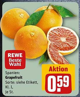 REWE Beste Wahl Grapefruit - knackig frisch und vitaminreich