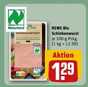 REWE Bio Schinkenwurst