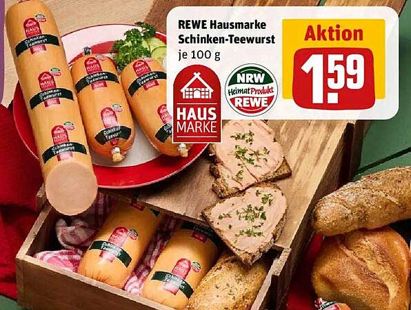 REWE Hausmarke Schinken-Teewurst