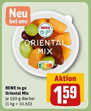 REWE to go Oriental Mix 150-g-Becher
