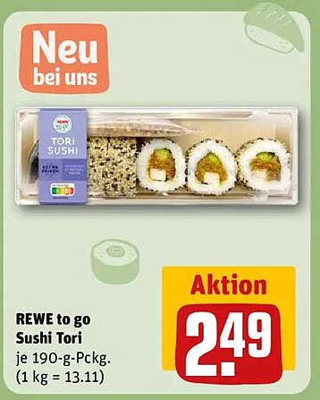 REWE to go Sushi Tori