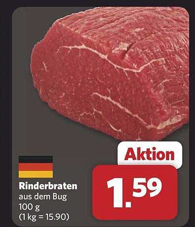 Rinderbraten aus dem Bug