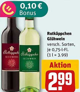 Rotkäppchen Glühwein 0,75 l