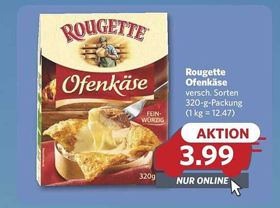 Rougette Ofenkäse 320-g-Packung (1 kg = 12,47 €)