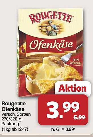 Rougette Ofenkäse - Aktionsangebot