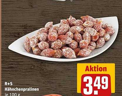 R+S Hähnchenpralinen je 100 g