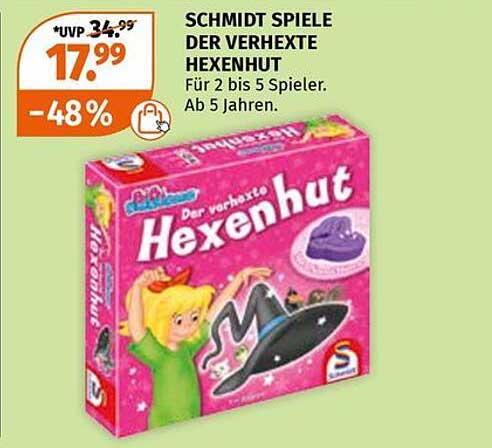 SCHMIDT SPIELE DER VERHEXTE HEXENHUT