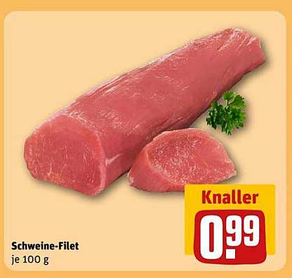 Schweine-Filet je 100 g
