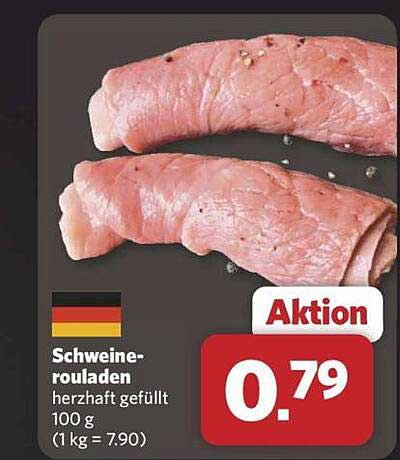 Schweine-Rouladen herzhaft gefüllt