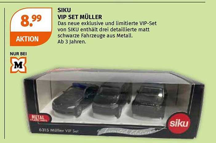 SIKU VIP SET MÜLLER