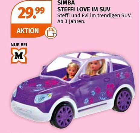SIMBA Steffi Love im SUV - Aktion