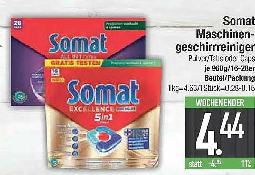 Somat Maschinen-Geschirrreiniger