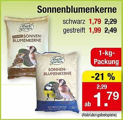 Sonnenblumenkerne - 1-kg-Packung