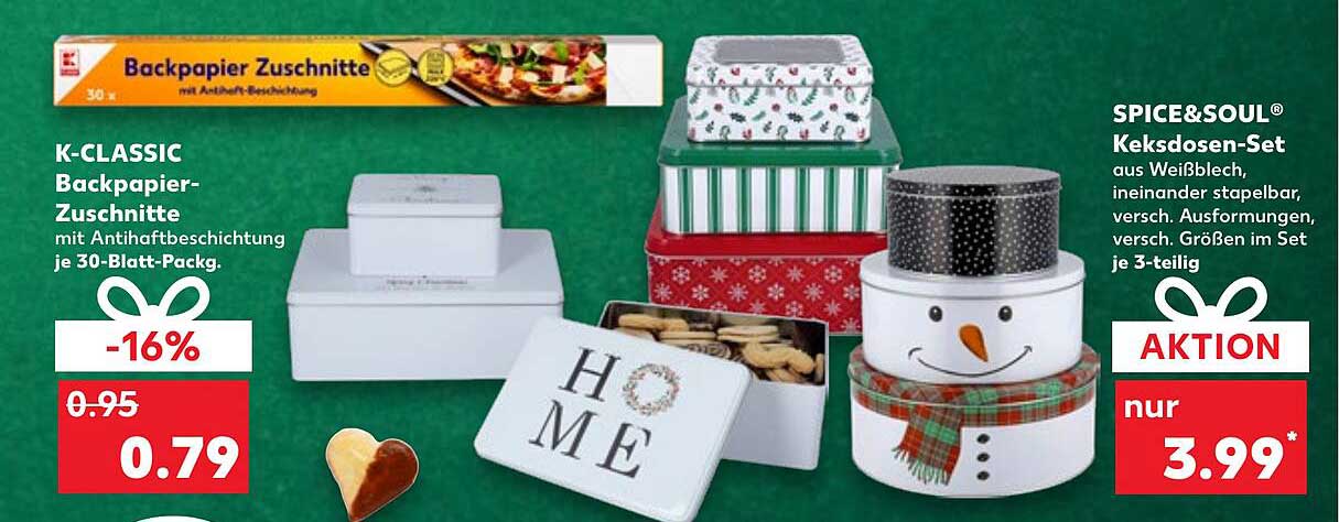 SPICE&Soul® Keksdosen-Set 3-teilig