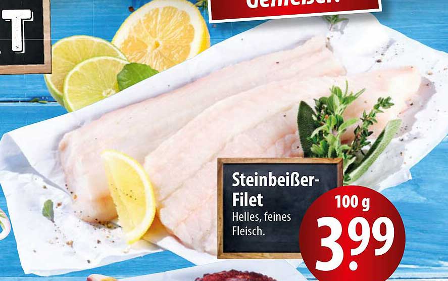 Steinbeißer-Filet - Helles, feines Fleisch