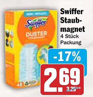 Swiffer Staubmagnet 4 Stück Packung