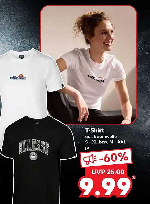 T-Shirt aus Baumwolle von Ellesse