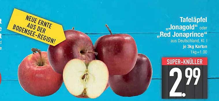 Tafeläpfel „Jonagold“ oder „Red Jonaprince“ aus Deutschland
