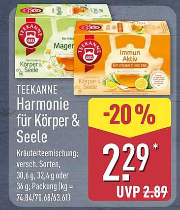 TEEKANNE Harmonie für Körper & Seele - Kräutertee