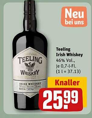 Teeling Irish Whiskey 0,7 l