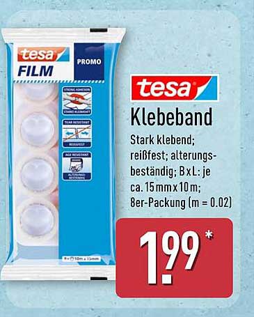 tesa Klebeband 8er-Packung