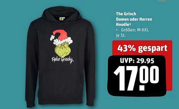 The Grinch Damen oder Herren Hoodie