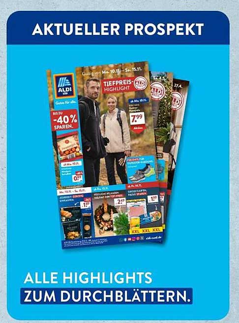 Tiefpreis-Highlight vom Aldi Süd-Prospekt