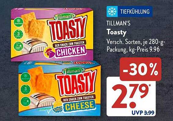 Tillman's Toasty - Der Snack zum Toasten