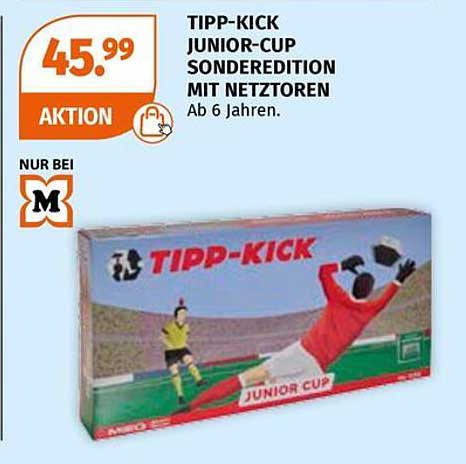 TIPP-KICK JUNIOR-CUP SONDEREDITION MIT NETZTOREN
