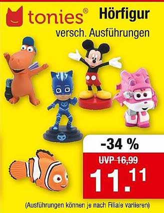 tonies Hörfigur - verschiedene Ausführungen