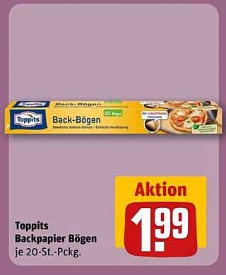 Toppits Backpapier Bögen 20-St.-Pckg.