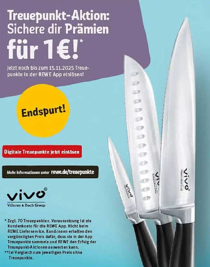 Treuepunkt-Aktion: Sichere dir Prämien für 1 €!