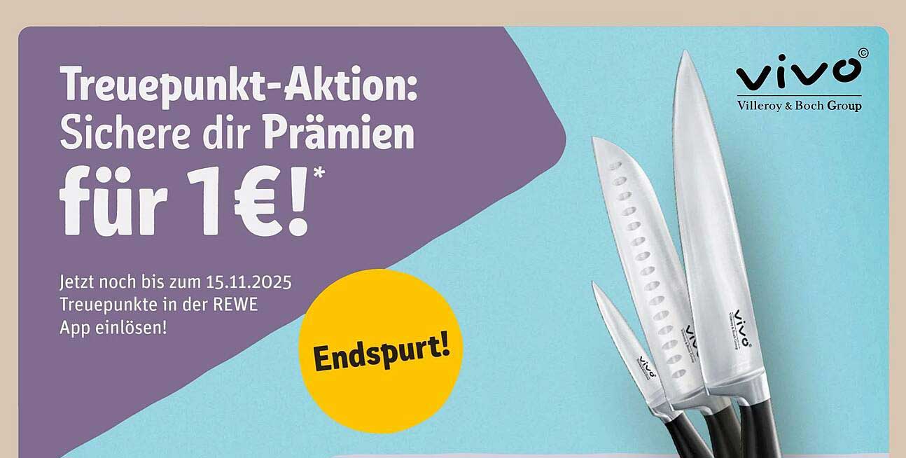 Treuepunkt-Aktion: Sichere dir Prämien für 1€!