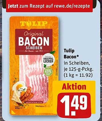 Tulip Bacon – Original Bacon Scheiben