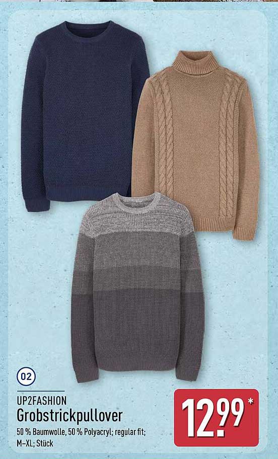 UP2FASHION Grobstrickpullover