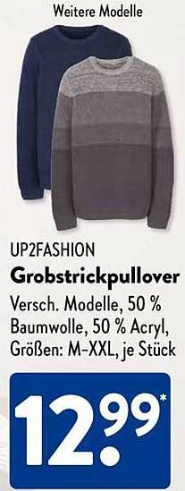 UP2FASHION Grobstrickpullover