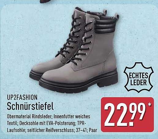 UP2FASHION Schnürstiefel