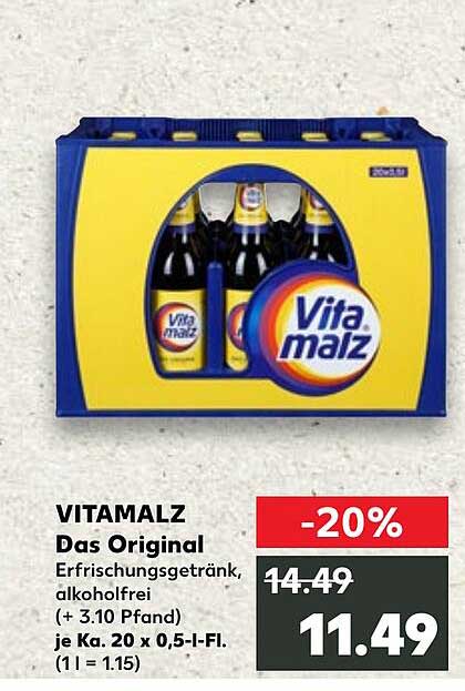 VITAMALZ Das Original Erfrischungsgetränk, alkoholfrei
