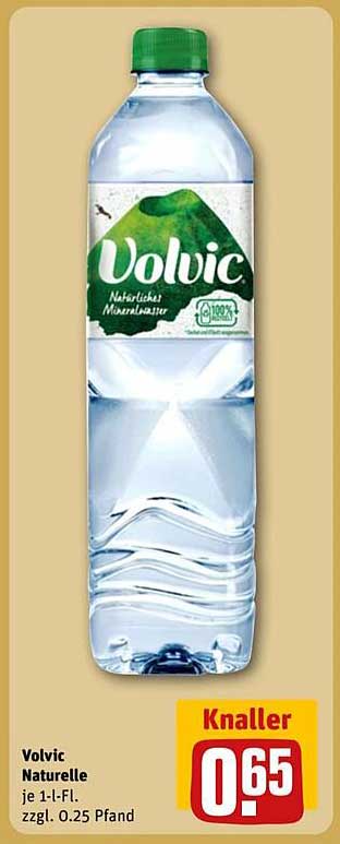 Volvic Naturelle 1-Liter-Flasche