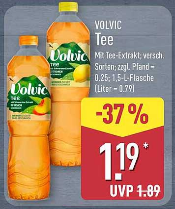 VOLVIC Tee - Erfrischung pur für jeden Anlass