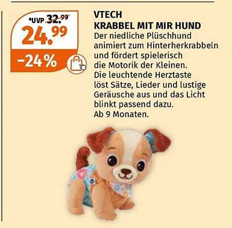 VTECH Krabbel Mit Mir Hund