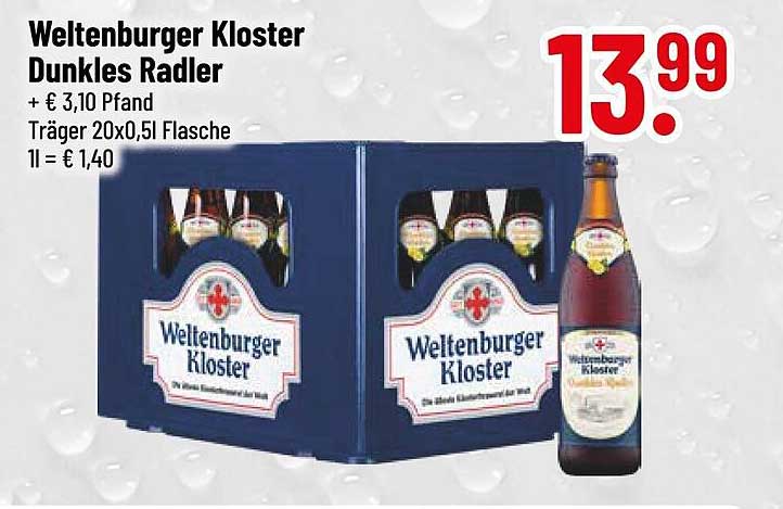 Weltenburger Kloster Dunkles Radler