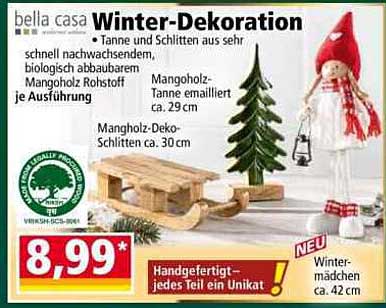 Winter-Dekoration von bella casa
